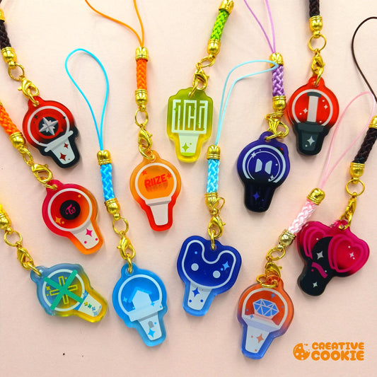 Kpop Lightstick Phone Charm