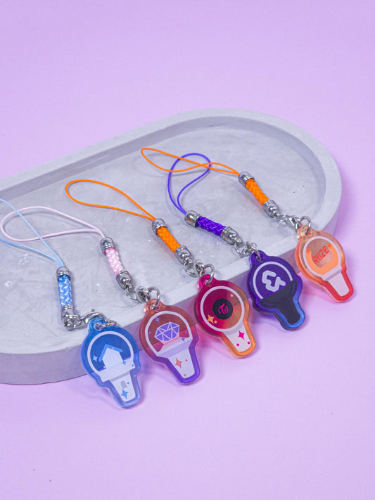Kpop Lightstick Phone Charm