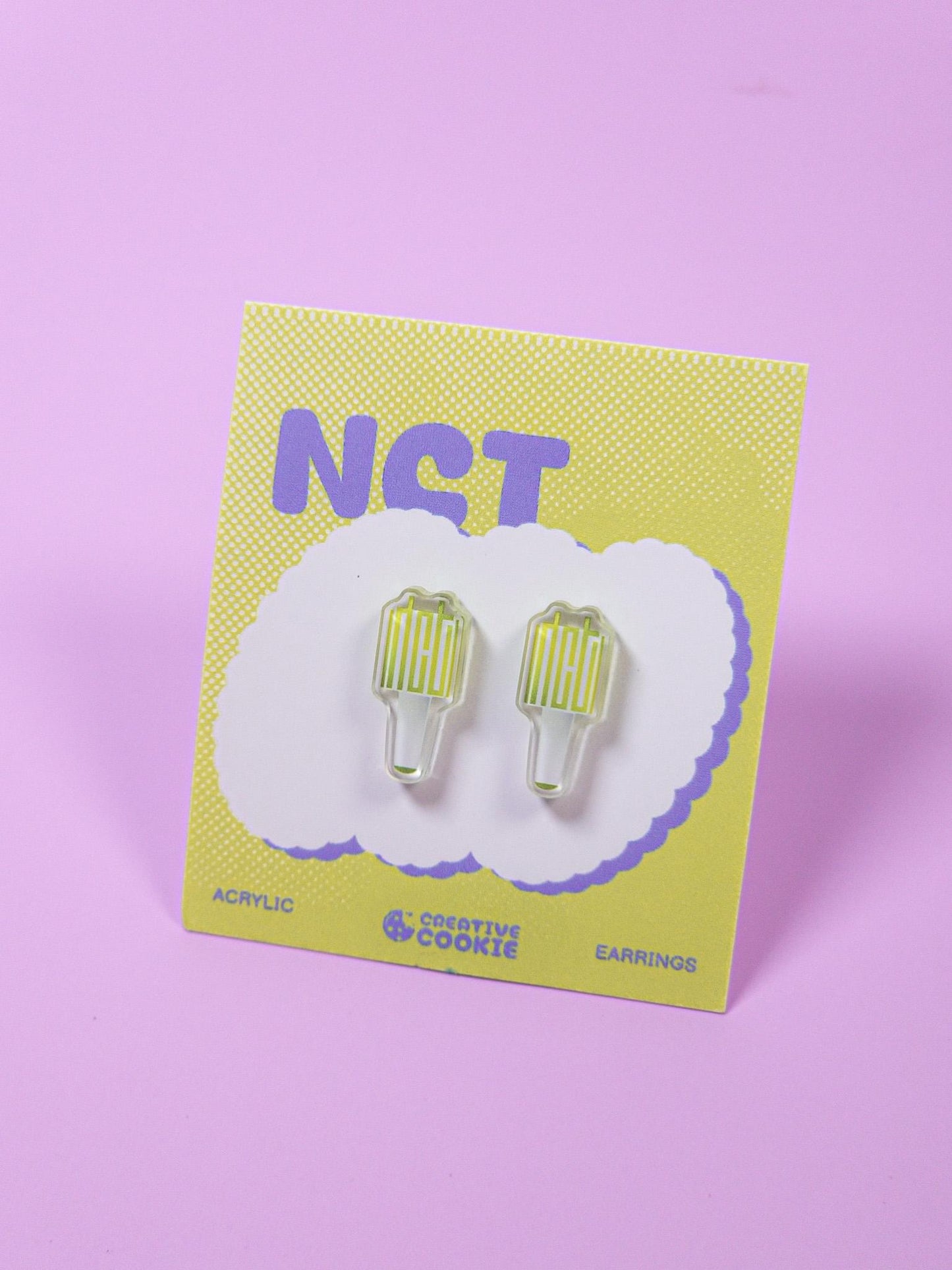 NCT Tiny Lightstick Acrylic Earring