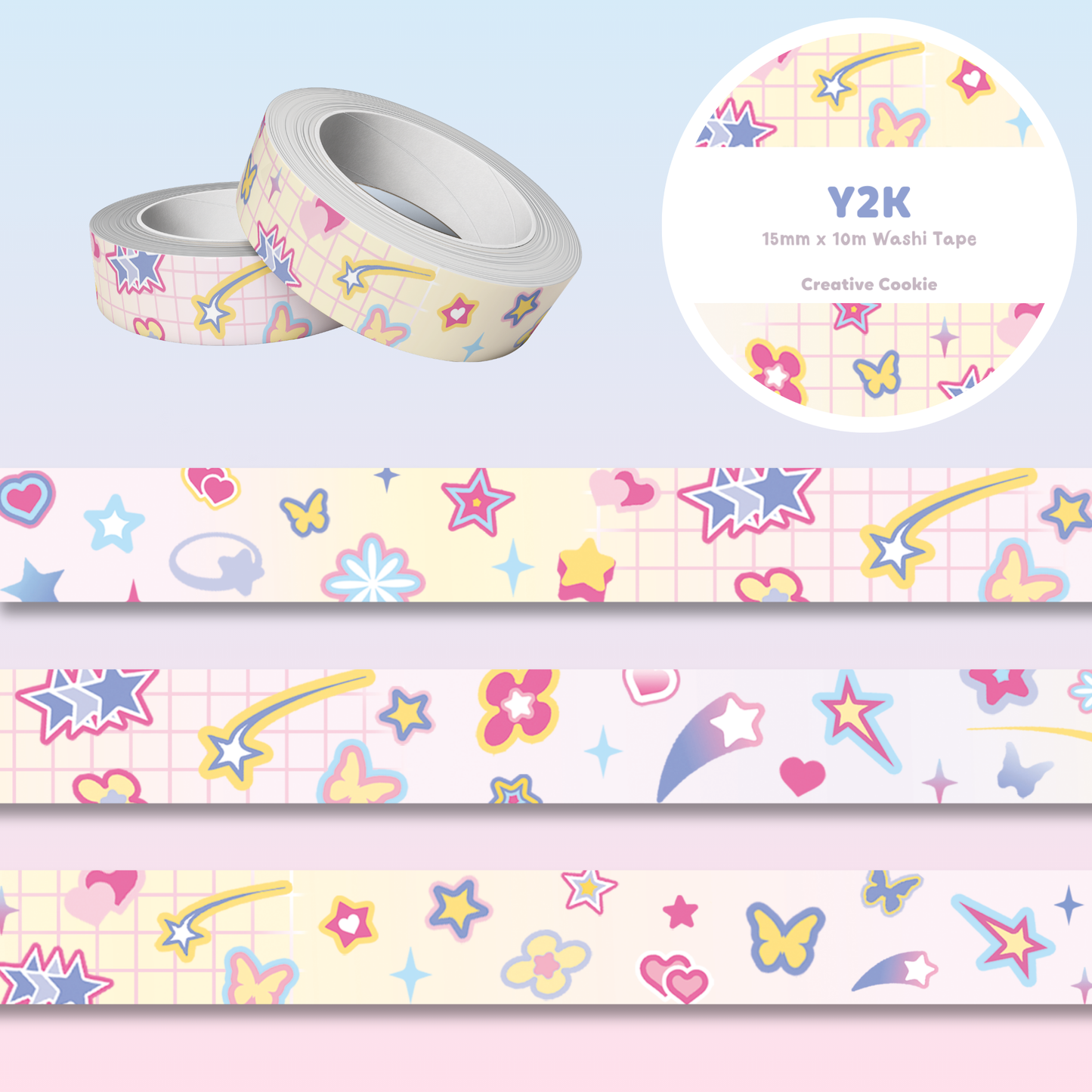 Y2K Washi Tape