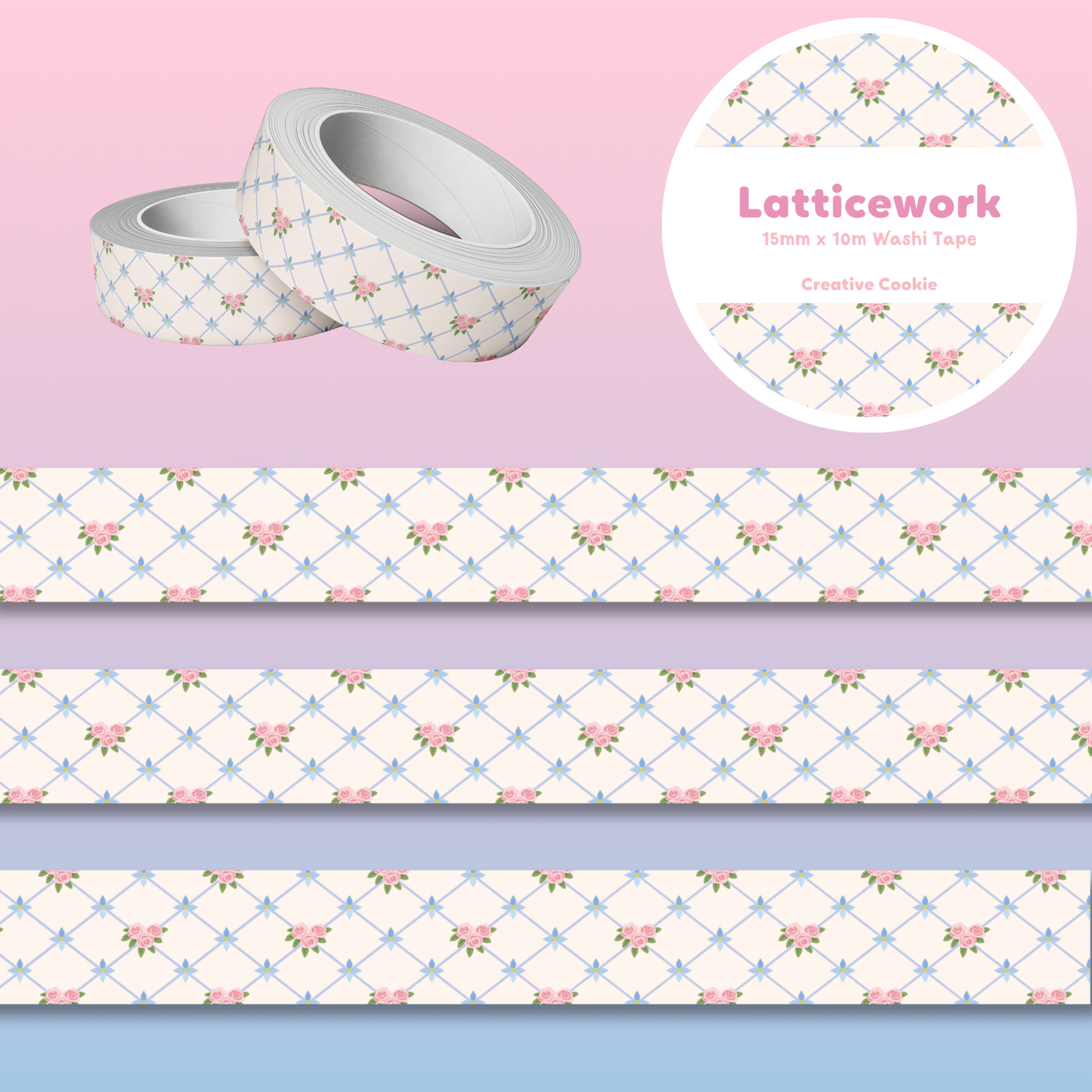 Latticework Washi Tape