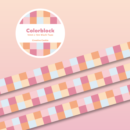 Color Block A Washi Tape