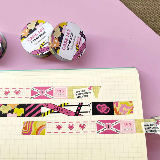 Stray Kids Case 143 Washi Tape
