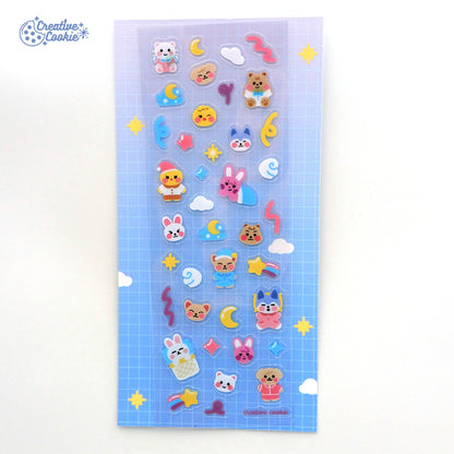 Skzoo Transparent Deco Sticker Sheet