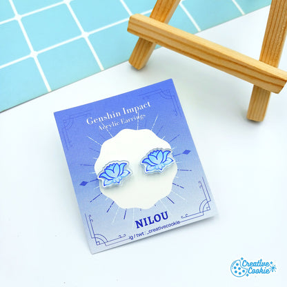 Genshin Impact Acrylic Earrings Part 2