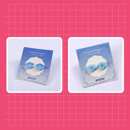 Genshin Impact Acrylic Earrings Part 1