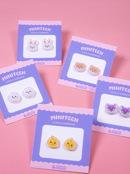 Seventeen Miniteen Acrylic Earrings