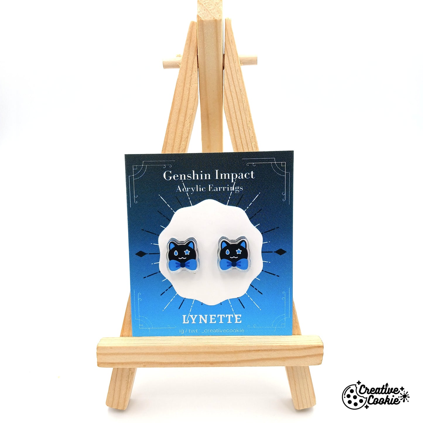 Genshin Impact Acrylic Earrings Part 2