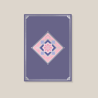 Velvet Bloom Sticker Collect Book