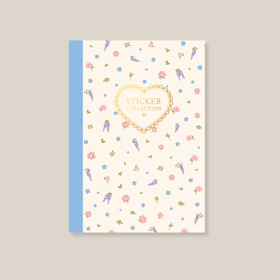 Floral Sticker Collect Book