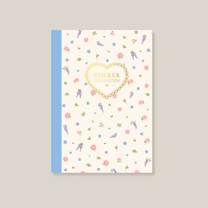 Floral Sticker Collect Book