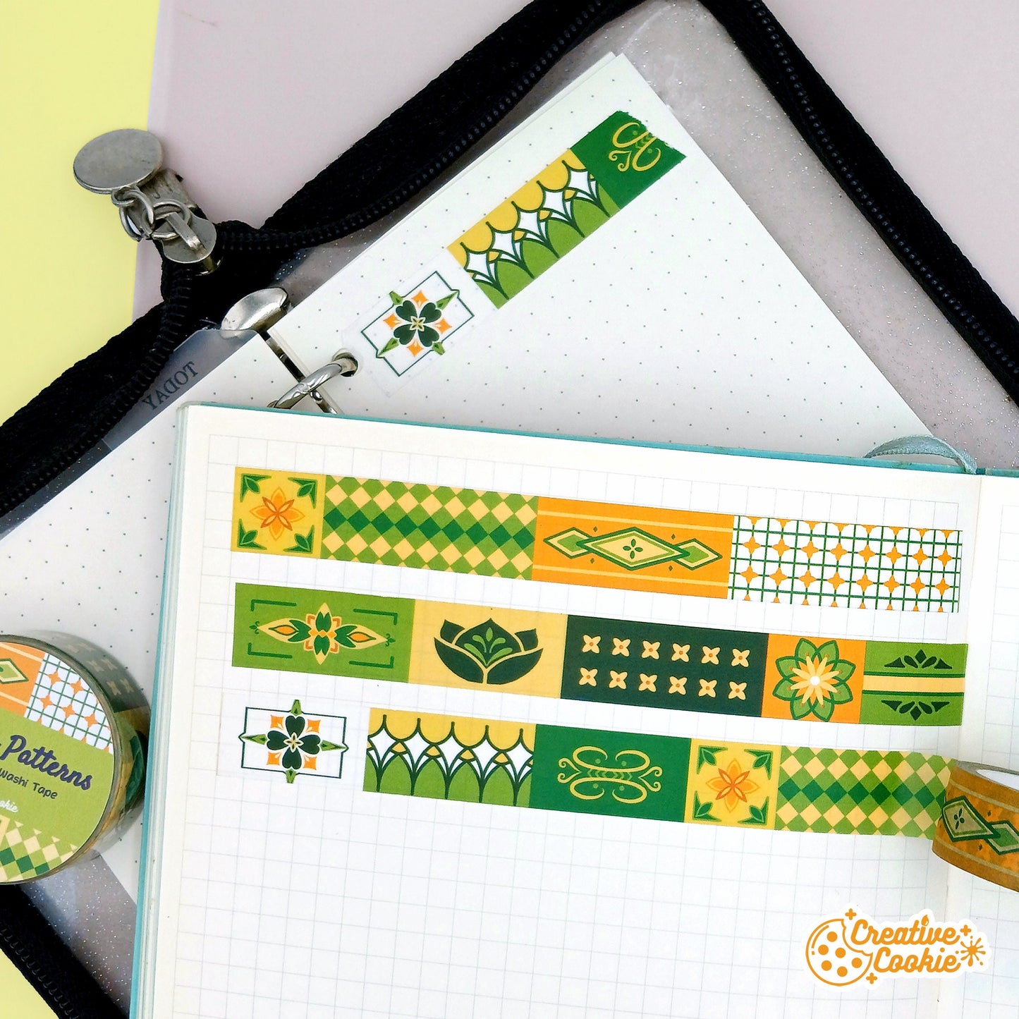 Genshin Sumeru Patterns Washi Tape