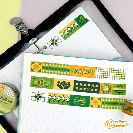 Genshin Sumeru Patterns Washi Tape