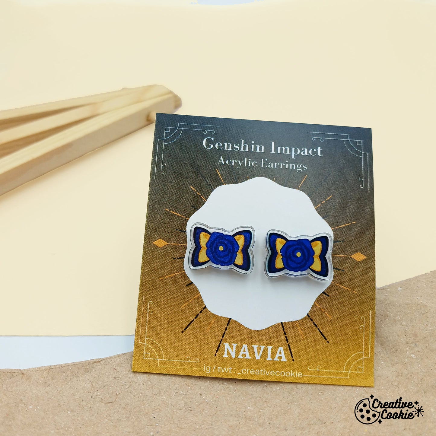 Genshin Impact Acrylic Earrings Part 2