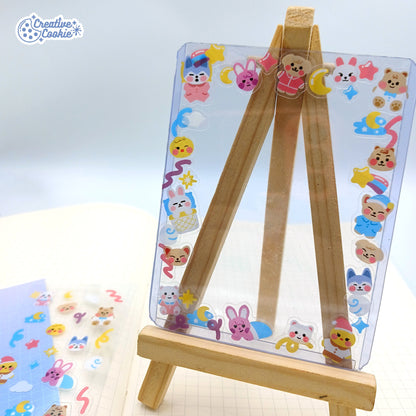 Skzoo Transparent Deco Sticker Sheet