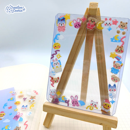 Skzoo Transparent Deco Sticker Sheet