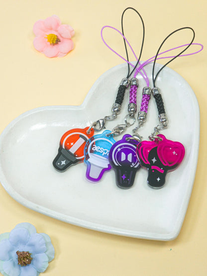 Kpop Lightstick Phone Charm