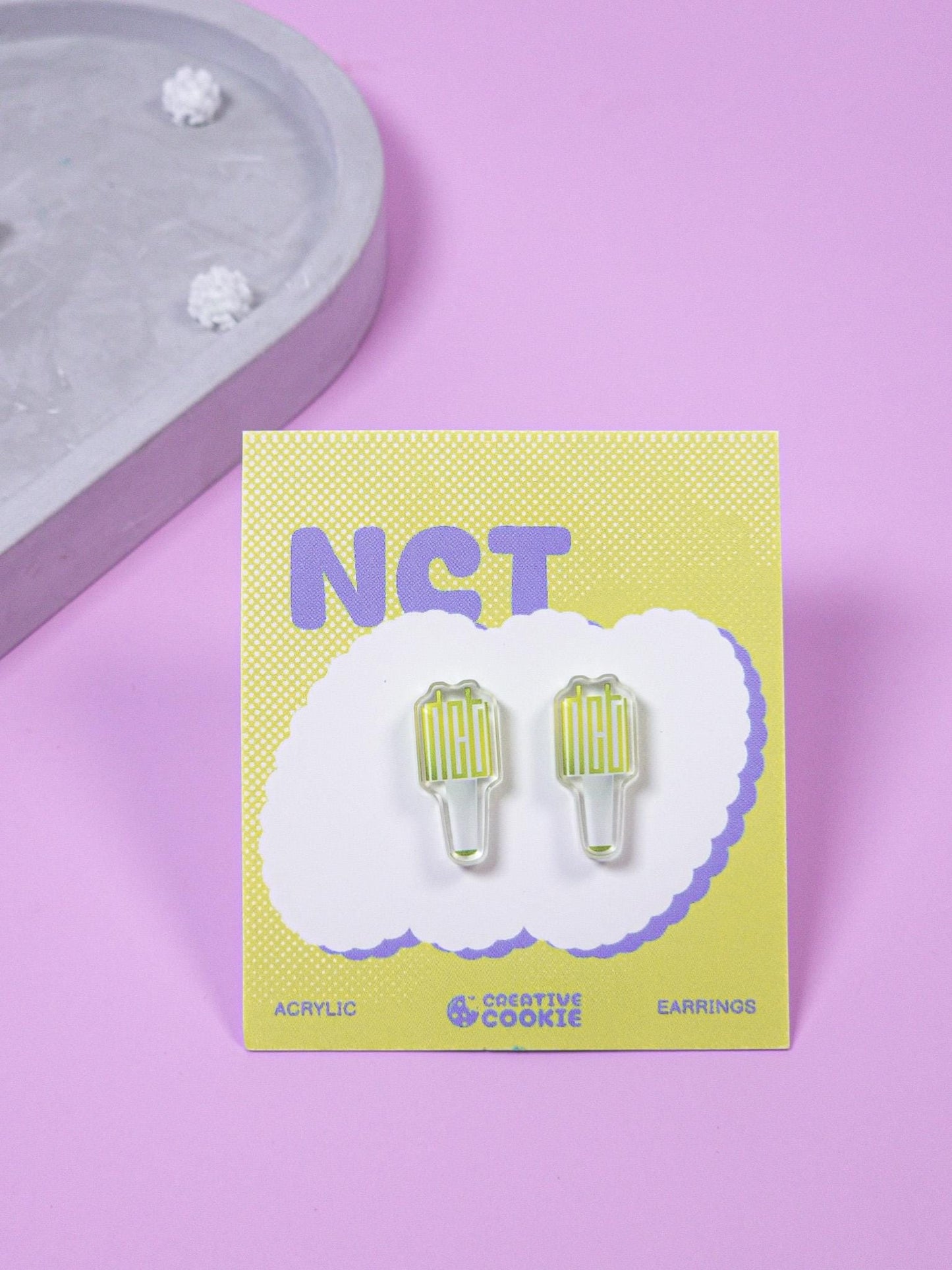 NCT Tiny Lightstick Acrylic Earring