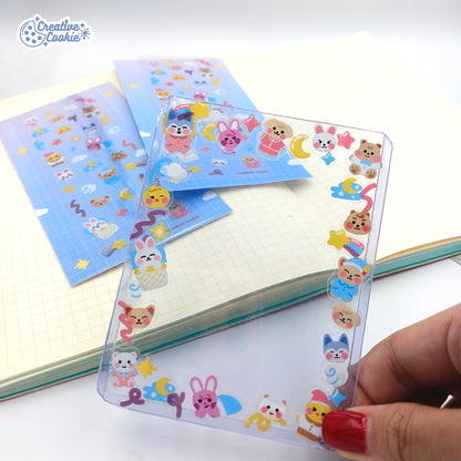 Skzoo Transparent Deco Sticker Sheet