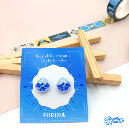 Genshin Impact Acrylic Earrings Part 2