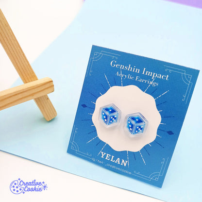 Genshin Impact Acrylic Earring Part 3