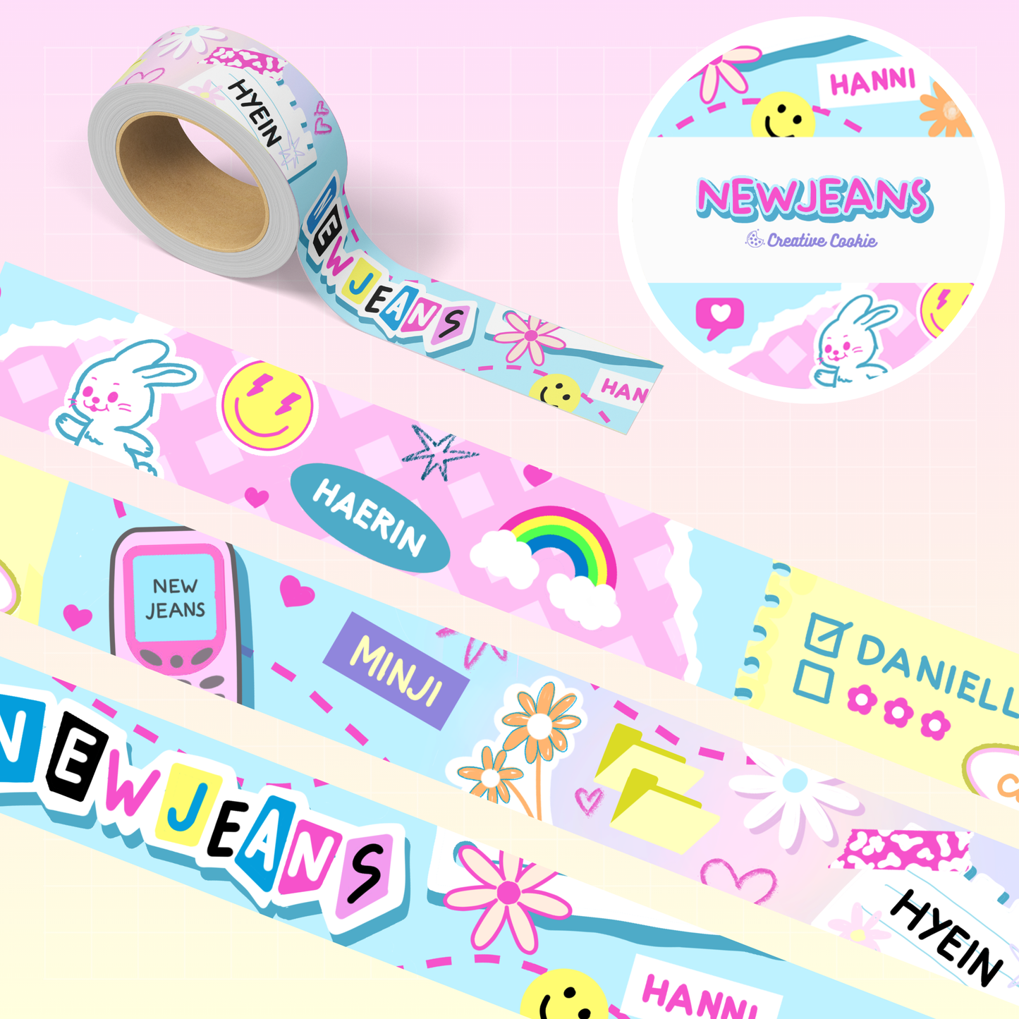 Newjeans Washi Tape